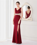 【4色】ロングドレス キャバドレス 新作 セクシー 肌見せ 露出 演奏会 宴会 XH2-YEY19131#