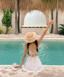 【2色】水着 ホルターネック モノキニ ビキニ 新作 肌見せ 海 セクシー おしゃれ XH7-DP-A32808