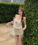 black&white ミニドレス キャバドレス セクシー 肌見せ レース パーティー 指名 おしゃれ XH2-MXX6685