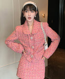 【上下セット】セレブ風スーツ ミニドレス 高級感 キラキラ 気質大人可愛い 同伴 エレガントXH2-LML03936