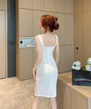 キャバドレス セクシー タイトドレス おしゃれ 着瘦せ XH2-ZED8885078KK111