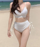 5色ビキニ モノキニ セクシー 谷間魅せ ビーチ XH7-DP-A30225