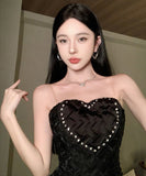 ミニドレス キャバドレス セクシー ベアトップ chic ナイトクラブ Party XH2-LQE5357H449