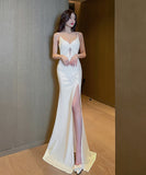 【black&white】キャバドレス セクシー ロングドレス ナイトクラブ ベアトップ 宴会 Party XH2-YM9116