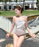 ビキニ 水着 モノキニ 体型カバー ワンショルダー セクシー 温泉 ビーチ 海 着痩せ 気質 タンキニ XH7-SNM554