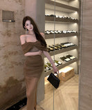 ロングドレス セクシー キャバドレス キラキラ 透明感 パーティー 肌見せ XH2-ZED889146DXH343B