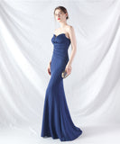 【8色】ロングドレス ナイトドレス ベアトップ セクシー 宴会 演奏会 誕生日 XH2-YEY31887#