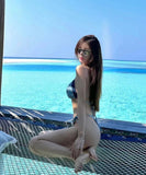 デニムビキニ セクシー 超人気 かわいい chic お洒落 ビーチ INS 話題 XH7-GM-adn029