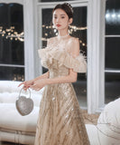 キラキラ 姫様 誕生日パーティー ナイトドレス ゴージャス 高品質 披露宴 演奏会 発表会 XH2-YWL311