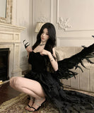 ロングドレス キャバドレス ベアトップ カワセクシー ナイトクラブ 花柄 宴会 おしゃれ XH2-CD3-141-25170620