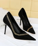 【2色】ハイヒール パンプス おしゃれ 高見え 7cm/9cm パーティー WQ5-DS3739-2