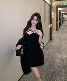 ミニドレス キャバドレス キラキラ ワンーショルダー chic パーティー セクシー 高級感 セレブ風 XH2-XKD-D355-5990-Nov21