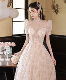 ナイトドレス 宴会 ロングドレス キラキラ お姫様 誕生日 パーティー 演奏会 XH2-MBYD-ltao742269888792