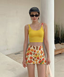 【3点セット】ビキニ 水着 花柄 体型カバー ホルターネック ワンピース モノキニ ビーチ 海 旅行 SNS話題 XH7-DP-A33946