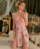 カワセクシー ルームウェア えちえち 花柄 レース XH8-GR19718