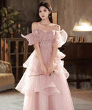 手作り バースデーロングドレス 宴会 パーティー 演奏会 ベアトップ キラキラ XH2-MBYD-A23-11