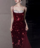 【2色】高級感 ロングドレス 誕生日 キラキラ パーティー ナイトドレス 宴会 XH2-MBYD-ltao719275878974