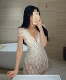 【2色】ビキニ 水着 ワンピース セクシー スタイルアップ 水着 レディース スカート付き ワンピース 引き締め効果 着痩せ水着 XH7-YQ-HHB5AB9ALL