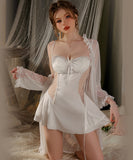 【2色】ルームウェア パジャマ セクシー ルームウェア パッド付き 肌見せ XH8-GR3419