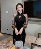 ミニドレス キャバドレス セクシー 真珠 ユニーク XH2-LQE9273H450T