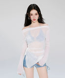 【3点セット】水着 デニム セクシー 着瘦せ かわいい ホルターネック ビキニ モノキニ タンキニ XH7-KSD052