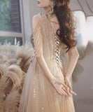 キラキラ 姫様 誕生日パーティー ナイトドレス ゴージャス 高品質 披露宴 演奏会 発表会 XH2-YWL-P103