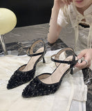 【2色】エレガント キラキラ セクシー 美足効果 ナイトクラブ コーデ万能 10.5cm　XH5-DLHS773-2