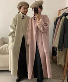 【4色】カシミヤ コート チェスターコート 高品質 オーバーサイズ ウール XH2-ZDM2309