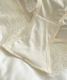 【４色】パンツ セット パンティ セクシー レースショーツ レディース 紐パン ストリングショーツ ローライズ コットン クロッチ付き　KS8-SMY3855