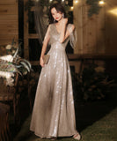 キラキラ ナイトドレス セクシー 華奢感 ゴージャス 演奏会 誕生日 パーティー XH2-SX‐TM655988788980