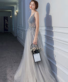 【2色】手作り ロングドレス ナイトドレス 宴会 キラキラ パーティー オフショルダー 演奏会 誕生日 XH2-MBYD7.7