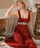 【3色】フリル 清楚感 かわいい 少女 バレンタインデー 勝負 パジャマ ルームウェア XH8-GR3341