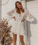 サンドレス かわいい 旅行 ハワイ 体型カバー お洒落 XH2-MX-ZS1009