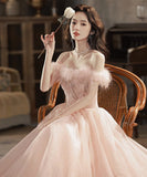 ナイトドレス 宴会 ロングドレス キラキラ お姫様 ふわふわ 誕生日 パーティー 演奏会 XH2-YWL7/27