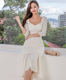 フリル レース キャバドレス ロングドレス 指名up  二次会 同伴　XH2-ZED888369BH538