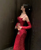 ロングドレス キラキラ キャバドレス ナイトクラブ パーティー セクシー 誕生日 パーティー XH2-CD4-530-91790650