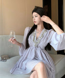 ミニドレス Aライン キラキラ エレガント セクシー 谷間見せ XH2-ZED88480DXH342