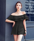 【3色】オールインワン フリー オフショルダー 大人可愛い 通勤 XH2-ZED889115-AGT350