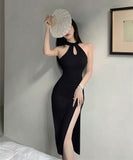 【2色】膝丈ドレス オフショルダー フリル チャイナドレス エレガント 着痩せ セクシー YH2-DD6491