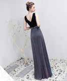 ロングドレス 宴会 キラキラ パーティードレス 透明感 高級感 レース ゴージャス XH2-HX81