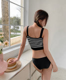 水着 谷間露出 ビキニ モノキニ セクシー 温泉旅行 海辺 INS話題 XH7-YZM-QMY-A772