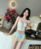 【2色】ビキニ 水着 ワンピース セクシー ガーリー 小胸さん ビーチ 海 温泉 XH7-YQ-HHQB95SNLL