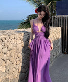 ワンピース ドレス サンドレス チュール セクシー インスタ映え 谷間見せ YH2-ZED886190BH432