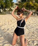 ビキニ 水着 モノキニ セクシー 温泉 体型カバー 可愛い XH7-GM-adn009