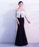 【6色】ロングドレス リボン パーティードレス オフショルダー お姫様 誕生日 演奏会 宴会 XH2-YEY1377#