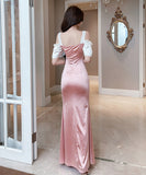 【3色】ロングドレス キャバドレス ナイトクラブ スリート 宴会 フリル セクシー XH2-JX5129