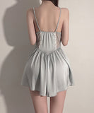 【black&pink＆green】パジャマ ルームウェア セクシー レース 肌見せ カワセクシー XH8-MSL237