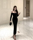 ロングドレス キャバドレス レース ベアトップ セクシー マーメイド 宴会 パーティー XH2-ZED886175DXH343A