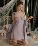 【3色】パジャマ エロかわいい 刺繡 ルームウェア 女子力 XH8-GR-J3336