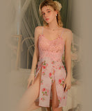 カワセクシー ルームウェア えちえち 花柄 レース XH8-GR19718